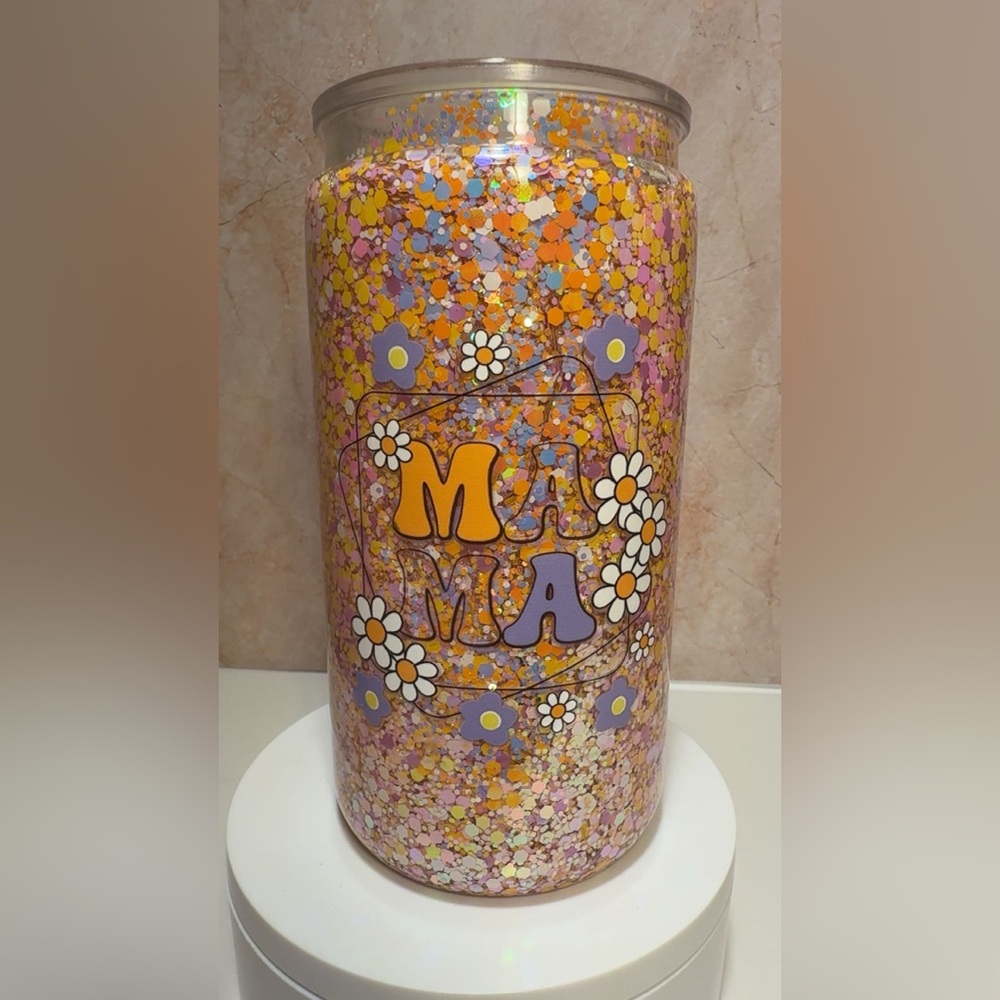 snowglobe cup (acrylic)